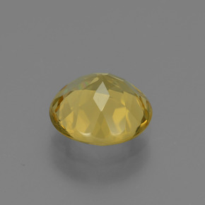 Golden Beryl Gemstone in 8 mm (calibrated) Size for Sale, Golden Beryl Stone in Yellow Golden Color