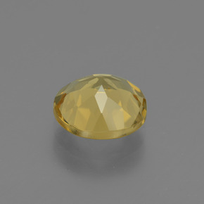 Golden Beryl Gemstone in 8 mm (calibrated) Size for Sale, Golden Beryl Stone in Yellow Golden Color