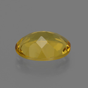 Golden Beryl Gemstone in 10.2 x 8 mm Size for Sale, Golden Beryl Stone in Yellow Golden Color