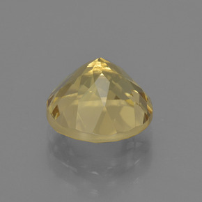 Golden Beryl Gemstone in 8 mm (calibrated) Size for Sale, Golden Beryl Stone in Yellow Golden Color