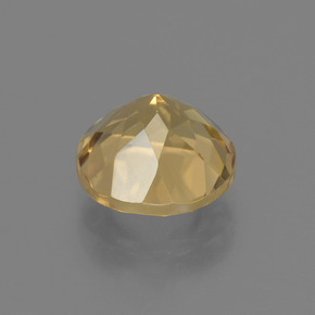 Golden Beryl Gemstone in 8.2 mm Size for Sale, Golden Beryl Stone in Yellow Golden Color