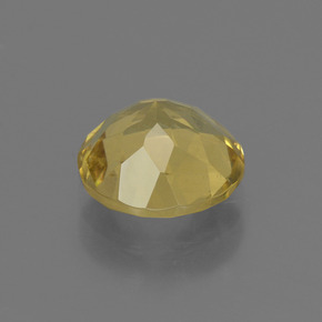 Golden Beryl Gemstone in 8 mm (calibrated) Size for Sale, Golden Beryl Stone in Yellow Golden Color