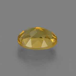 Golden Beryl Gemstone in 9.3 x 7.2 mm Size for Sale, Golden Beryl Stone in Yellow Golden Color