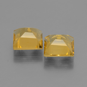 Golden Beryl Gemstones in 7 x 7 mm (calibrated) Size for Sale, Golden Beryl Stones in Golden Color