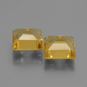 Golden Beryl Gemstone in 7 x 7 mm (calibrated) Size for Sale, Golden Beryl Stone in Yellow Golden Color