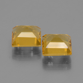 Golden Beryl Gemstones in 7 x 7 mm (calibrated) Size for Sale, Golden Beryl Stones in Yellow Golden Color
