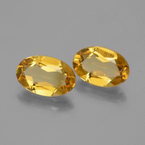 3.82 ctw Golden Golden Beryl Stones, Natural Golden Beryl in Oval Facet Shape for Sale
