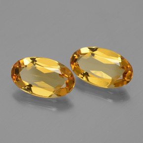 4.18 ct Gold Golden Beryl Stone, Natural Golden Beryl in Oval Facet Shape for Sale