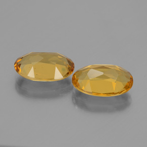 Golden Beryl Gemstone in 11 x 7.2 mm Size for Sale, Golden Beryl Stone in Yellow Golden Color