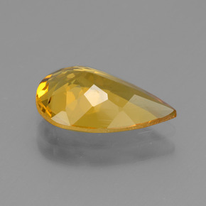 Golden Beryl Gemstone in 12.2 x 7.9 mm Size for Sale, Golden Beryl Stone in Yellow Golden Color