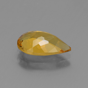 Golden Beryl Gemstone in 11.2 x 7 mm Size for Sale, Golden Beryl Stone in Yellow Golden Color