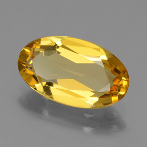 2.20 ct Yellow Golden Beryl Stone, Natural Golden Beryl in Oval Facet Shape for Sale