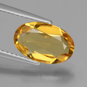1.8ct Oval Facet Yellow Golden Golden Beryl for sale thumb image of 1.8ct Oval Facet Yellow Golden Golden Beryl (ID: 436305)