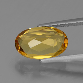 Golden Beryl Gemstone in 11.3 x 7.2 mm Size for Sale, Golden Beryl Stone in Yellow Golden Color