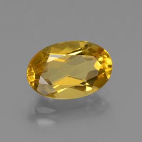 2.23 ct Yellow Golden Beryl Stone, Natural Golden Beryl in Oval Facet Shape for Sale
