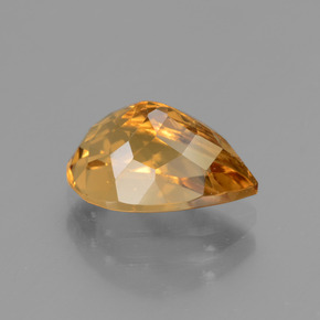 Golden Beryl Gemstone in 10.7 x 6.9 mm Size for Sale, Golden Beryl Stone in Yellow Golden Color