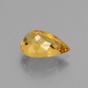 Golden Beryl Gemstone in 10 x 7 mm (calibrated) Size for Sale, Golden Beryl Stone in Yellow Golden Color
