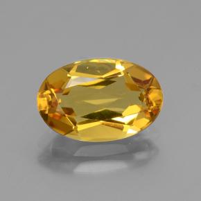2.29 ct Golden Golden Beryl Stone, Natural Golden Beryl in Oval Facet Shape for Sale