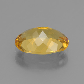Golden Beryl Gemstone in 10.2 x 7.2 mm Size for Sale, Golden Beryl Stone in Yellow Golden Color