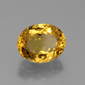2.73 ct Gold Golden Beryl Stone, Natural Golden Beryl in Oval Facet Shape for Sale