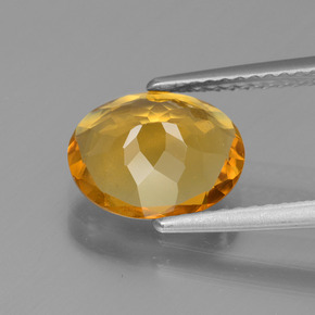 Golden Beryl Gemstone in 10 x 8 mm (calibrated) Size for Sale, Golden Beryl Stone in Yellow Golden Color