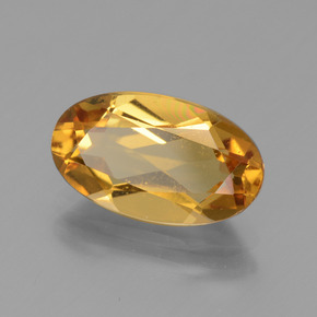 2.50 ct Gold Golden Beryl Stone, Natural Golden Beryl in Oval Facet Shape for Sale