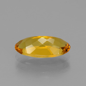 Golden Beryl Gemstone in 11.9 x 6 mm Size for Sale, Golden Beryl Stone in Yellow Golden Color