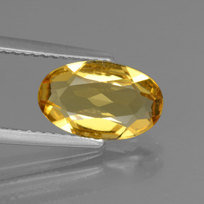 1.7ct Oval Facet Yellow Golden Golden Beryl Gem for sale 1.7ct Oval Facet Yellow Golden Golden Beryl Gem (ID: 436508)