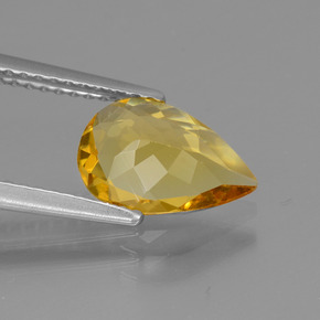 Golden Beryl Gemstone in 10.2 x 7 mm Size for Sale, Golden Beryl Stone in Yellow Golden Color