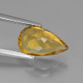 Golden Beryl Gemstone in 11.1 x 6.7 mm Size for Sale, Golden Beryl Stone in Yellow Golden Color