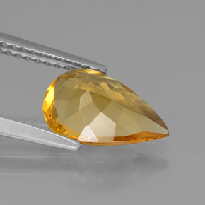 Golden Beryl Gemstone in 10.8 x 7.1 mm Size for Sale, Golden Beryl Stone in Yellow Golden Color