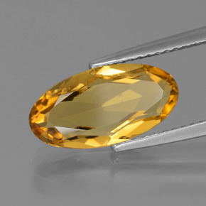 2.66 ct Yellow Golden Beryl Stone, Natural Golden Beryl in Oval Facet Shape for Sale