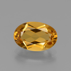 2.31 ct Yellow Golden Beryl Gemstone, Golden Beryl Gem in Oval Facet Shape for Sale.