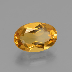 2.31 ct Yellow Golden Beryl Stone, Natural Golden Beryl in Oval Facet Shape for Sale