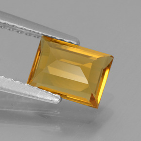 Golden Beryl Gemstone in 7.2 x 5.4 mm Size for Sale, Golden Beryl Stone in Yellow Golden Color