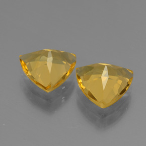 Golden Beryl Gemstone in 8 x 8 mm (calibrated) Size for Sale, Golden Beryl Stone in Yellow Golden Color