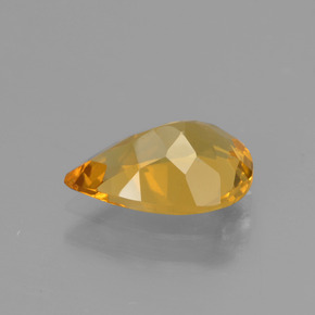 Golden Beryl Gemstone in 10 x 6.7 mm Size for Sale, Golden Beryl Stone in Yellow Golden Color