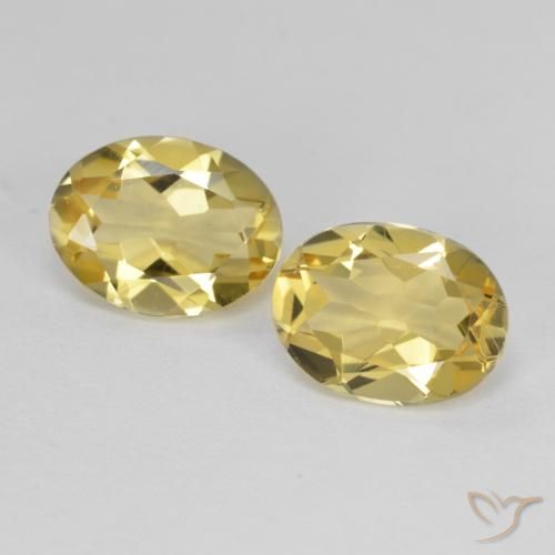 3.21 ct Oval Cut Golden Beryl, 9.1 x 7 mm From Madagascar, Photo A