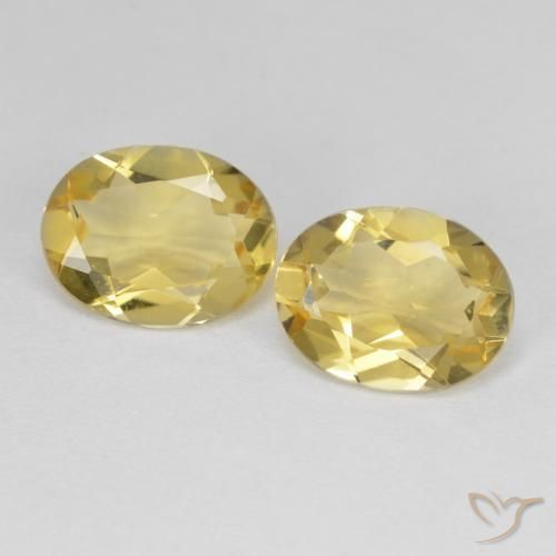 3.12 ct Oval Cut Golden Beryl, 9.2 x 7 mm From Madagascar, Photo A