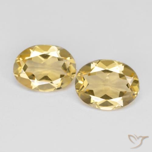 3.29 ct Oval Cut Golden Beryl, 9.1 x 7.1 mm From Madagascar, Photo A