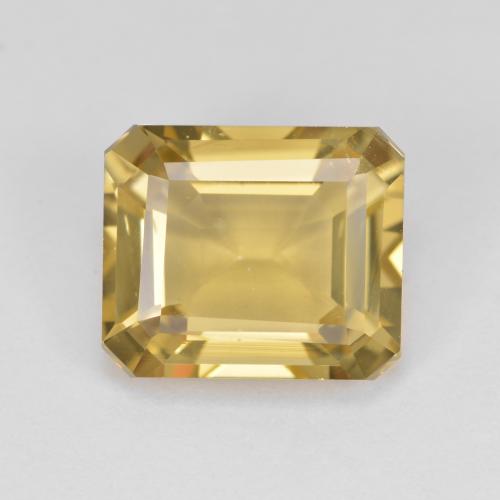 Dijon Yellow Golden Beryl Gem - 4.3ct Octagon Step Cut (ID: 575417)
