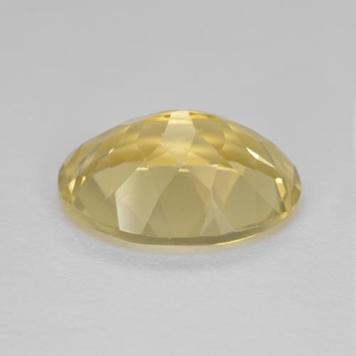 Golden Beryl Gemstone in 14 x 10 mm (calibrated) Size for Sale, Golden Beryl Stone in Medium Yellow Color