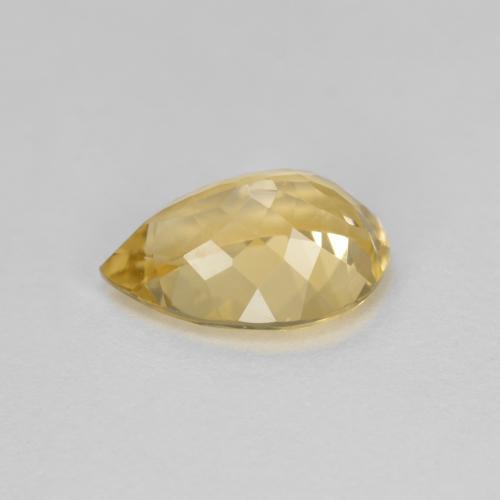 Golden Beryl Gemstone in 10 x 7 mm (calibrated) Size for Sale, Golden Beryl Stone in Golden-Yellow Color