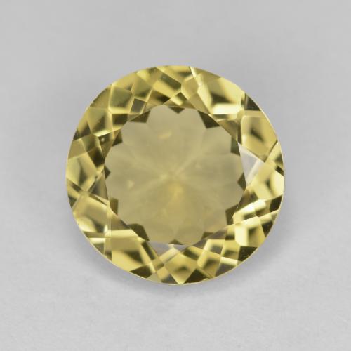 Light Golden-Yellow 金绿柱石 Gem - 2.9ct 圆形切面 (ID: 587115)