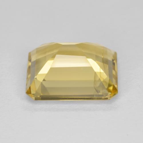 Golden Beryl Gemstone in 12 x 10 mm (calibrated) Size for Sale, Golden Beryl Stone in Light Gold Color