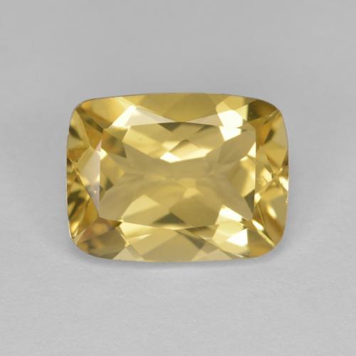 Goldenrod Yellow Золотой Берилл Камень - 2.6ct Огранка Подушечка (ID: 589315)