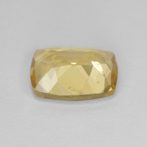 Golden Beryl Gemstone in 10 x 8 mm (calibrated) Size for Sale, Golden Beryl Stone in Light Golden-Yellow Color