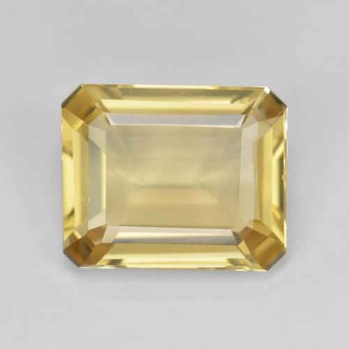 Light Gold Golden Beryl Gem - 4.5ct Octagon Step Cut (ID: 589773)