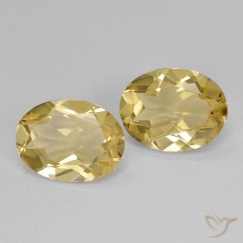 3.02ctw Natural Dijon Yellow Golden Beryl, Oval, VVS-VS