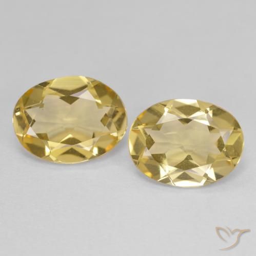 3.09ctw Natural Dijon Yellow Golden Beryl, Oval, VS